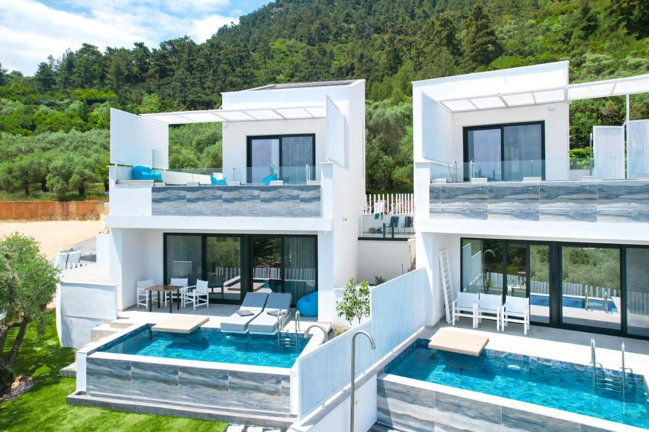 Mythodea Prive Luxury Suites Chrysi Ammoudia Ngoại thất bức ảnh