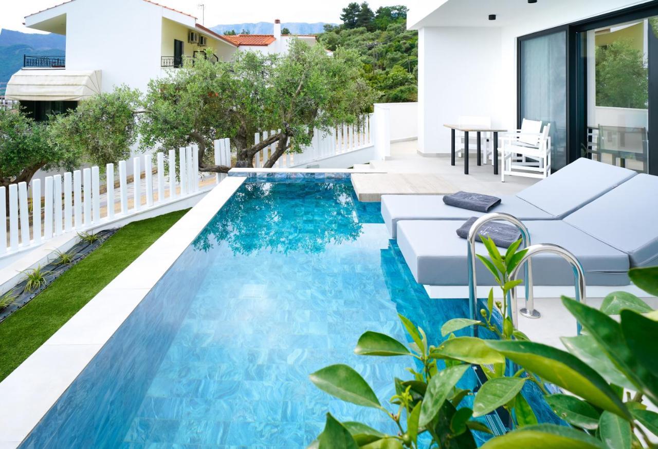 Mythodea Prive Luxury Suites Chrysi Ammoudia Ngoại thất bức ảnh