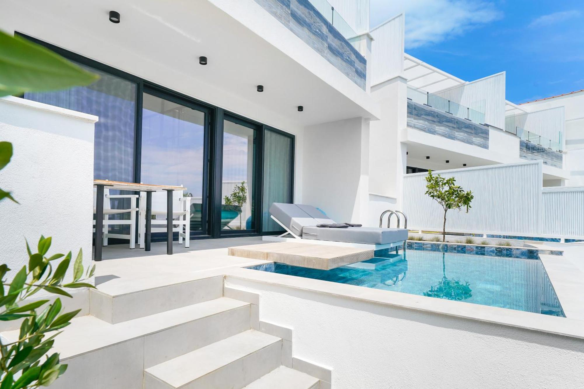 Mythodea Prive Luxury Suites Chrysi Ammoudia Ngoại thất bức ảnh