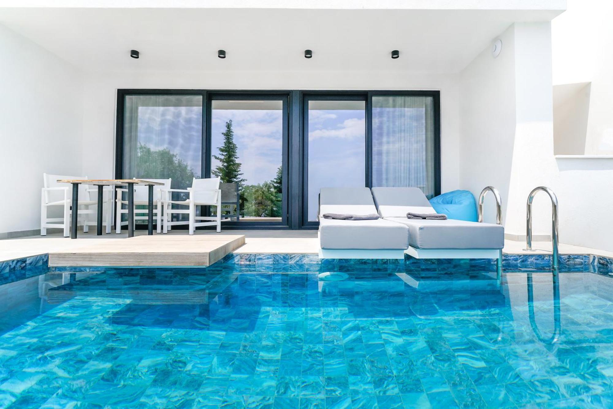 Mythodea Prive Luxury Suites Chrysi Ammoudia Ngoại thất bức ảnh